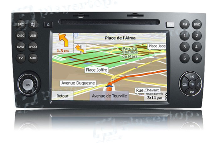 Autoradio multimédia GPS